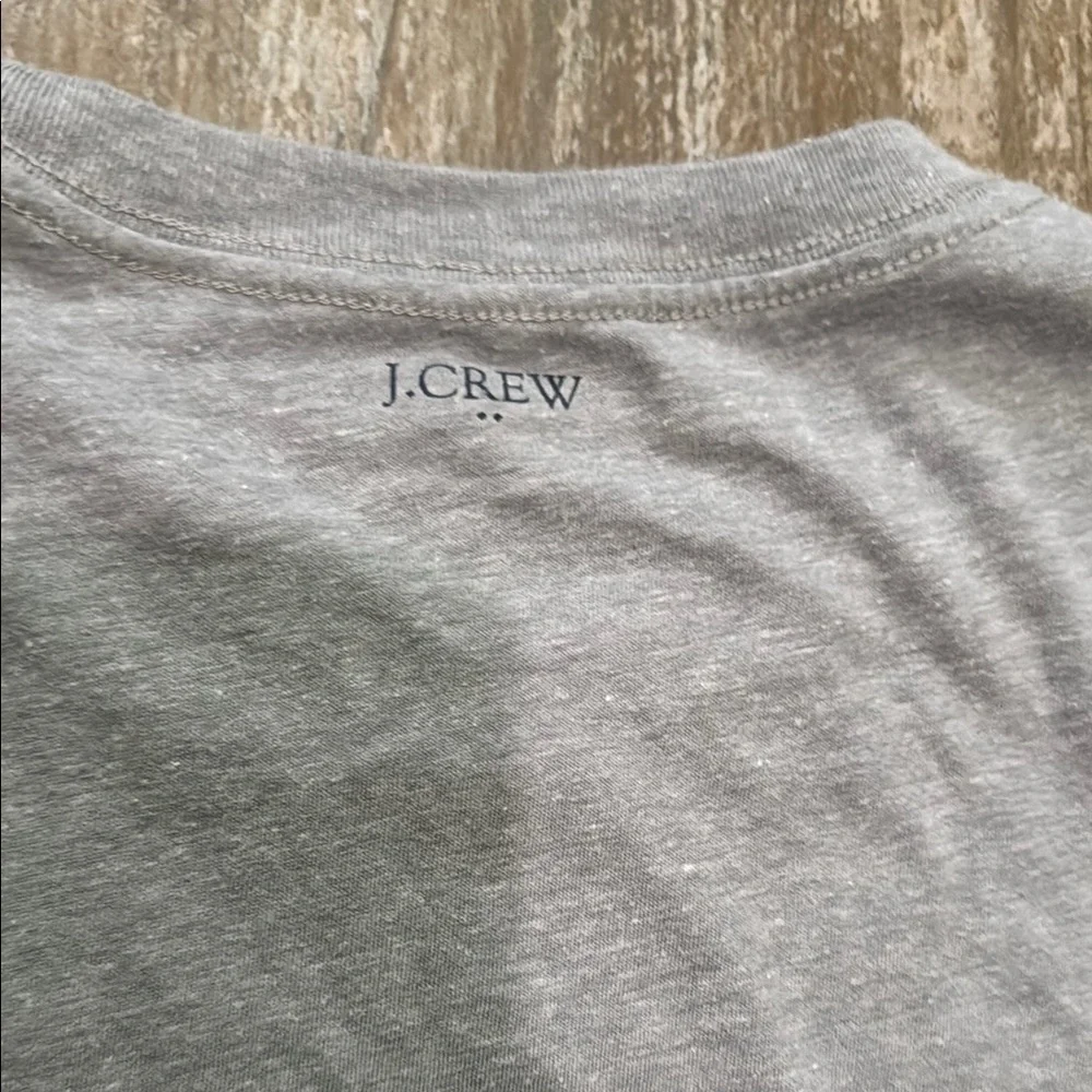 J. Crew Gray 'Legend' Graphic Tee